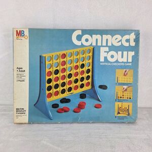 Vintage 1979 Connect Four Game Complete w/‎ Inserts Fast Shipping